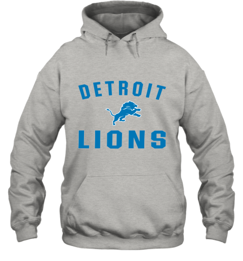 Detroit Lions NFL Line by Fanatics Branded Blue Vintage Victory Hoodie