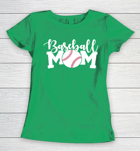 Womens Love Baseball Mama Funny Game Day Lover Cute Cool T Shirt for Ladies