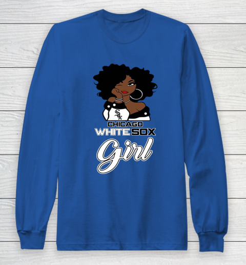 Chicago White Sox Girl MLB Long Sleeve T-Shirt 9