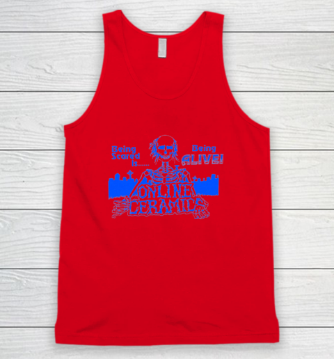 Being Scared Is Being Alive Tank Top 3