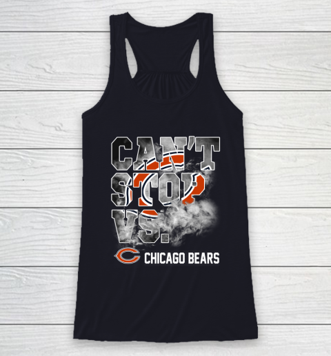 NFL Chicago Bears Can't Stop Vs Racerback Tank 7