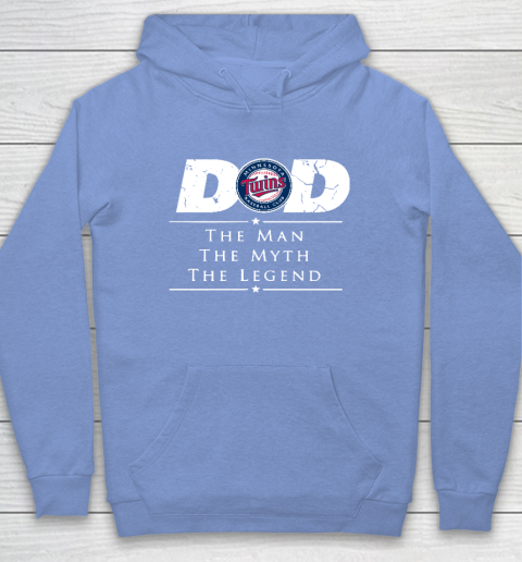Minnesota Twins MLB Baseball Dad The Man The Myth The Legend Hoodie 8