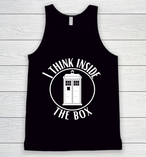 Doctor Who Tardis I think inside the Box Tank Top