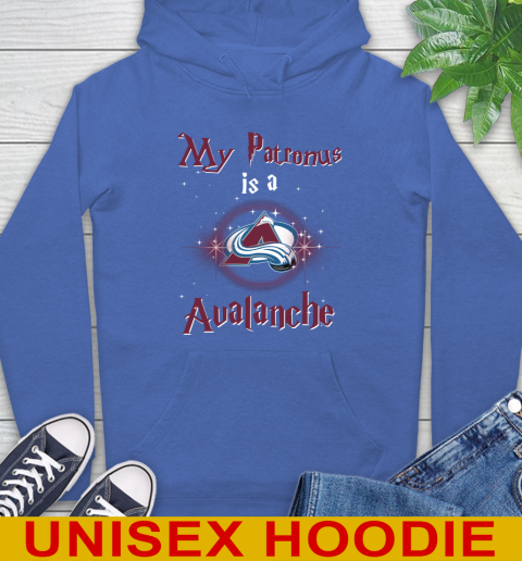 NHL Hockey Harry Potter My Patronus Is A Colorado Avalanche Hoodie 9