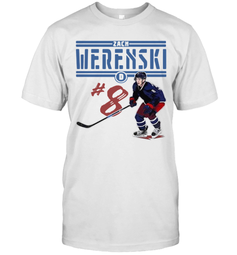 Zach Werenski Columbus Hockey 2020 T-Shirt