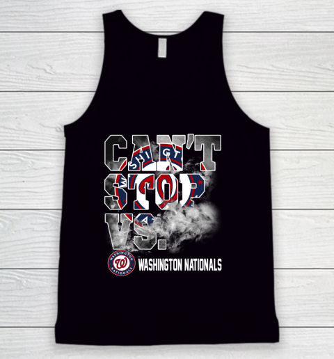 MLB Washington Nationals Baseball Can't Stop Vs Nationals Tank Top