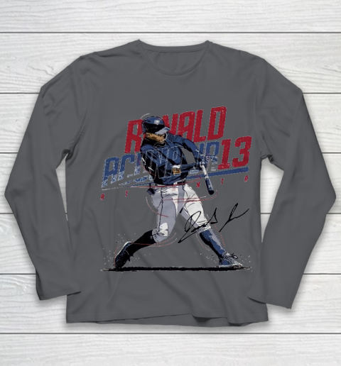 Ronald Acuna Jr 13 Youth Long Sleeve 6