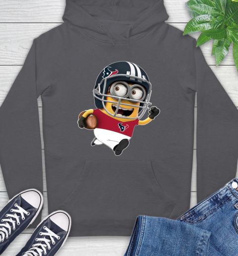 NFL Houston Texans Minions Disney Football Sports Hoodie 7