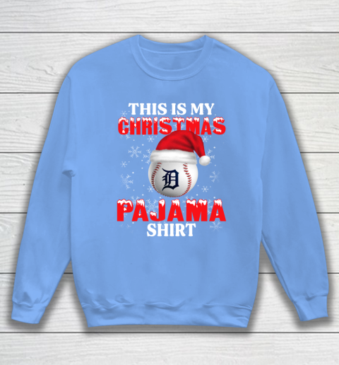 Detroit Tigers This Is My Christmas Pajama Shirt MLB Sweatshirt - Image 9