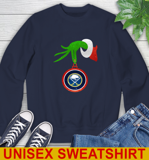 Buffalo Sabres Grinch Merry Christmas NHL Hockey Sweatshirt 3