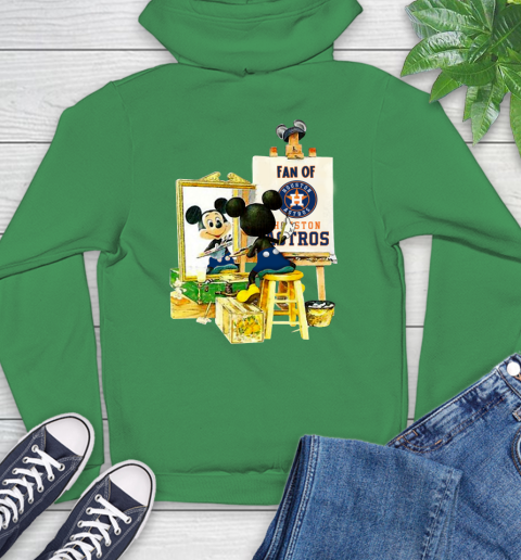 MLB Baseball Houston Astros Mickey Drawing Shirt 21