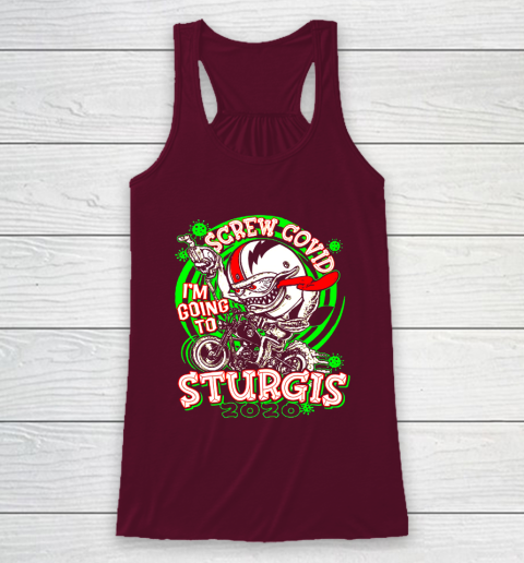 Screw Covid I'm Going to Sturgis 2020 Racerback Tank 2