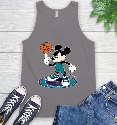 NBA Basketball Charlotte Hornets Cheerful Mickey Disney Shirt Tank Top 8 NBA Basketball Charlotte Hornets Cheerful Mickey Disney Shirt Tank Top - Image 8