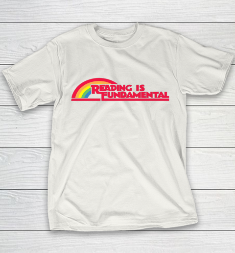 Reading Rainbow t shirt Reading is Fundamental Gay Rainbow Youth T-Shirt
