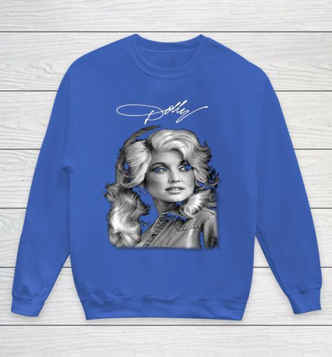 Dolly Parton Classic Vintage Signature Youth Sweatshirt 6