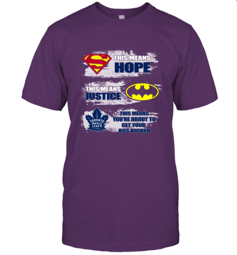 Toronto Mapple Leafs Kick Your Ass Unisex Jersey Tee