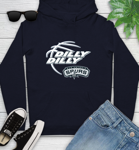NBA San Antonio Spurs Dilly Dilly Basketball Sports Youth Hoodie 4