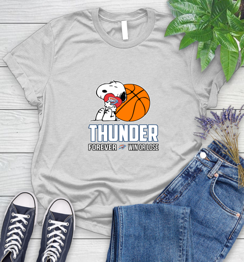 NBA The Peanuts Movie Snoopy Forever Win Or Lose Basketball Oklahoma City Thunder_000 91