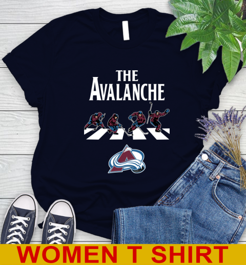 NHL Hockey Colorado Avalanche The Beatles Rock Band Shirt Women's T-Shirt 2