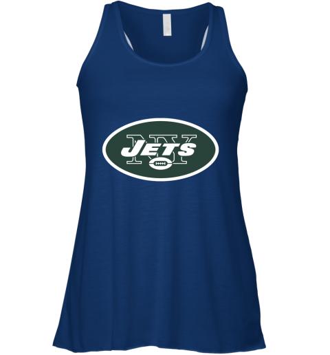 New York Jets NFL Line by Fanatics Branded Vintage Victory Racerback Tank