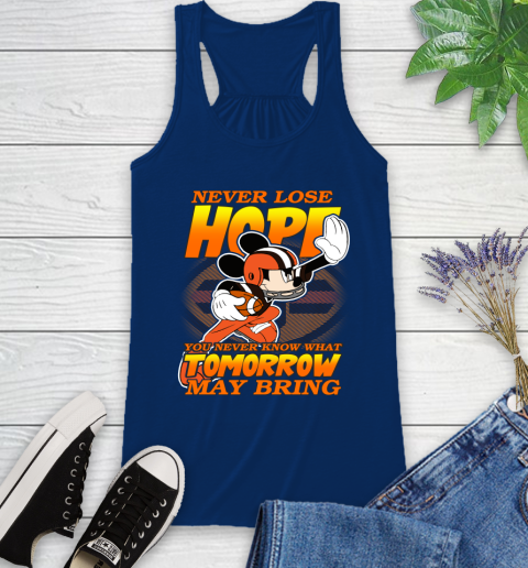 Cleveland Browns NFL Football Mickey Disney Never Lose Hope Racerback Tank 8