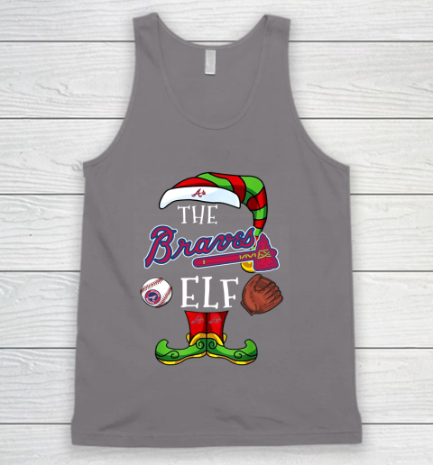 Atlanta Braves Christmas ELF Funny MLB Tank Top 6