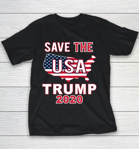 Save The USA Trump 2020 Youth T-Shirt
