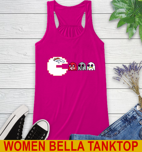 Denver Broncos NFL Football Pac Man Champion Racerback Tank 8