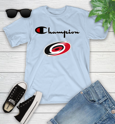 NHL Hockey Carolina Hurricanes Champion Shirt Youth T-Shirt 5