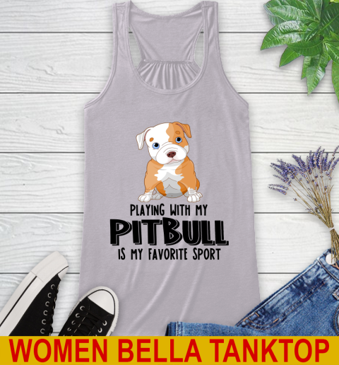 Playing with my pitbull is my favorite sport 39