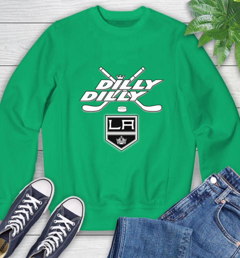 NHL Los Angeles Kings Dilly Dilly Hockey Sports Sweatshirt 6