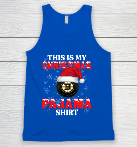 Boston Bruins This Is My Christmas Pajama Shirt NHL Tank Top 4
