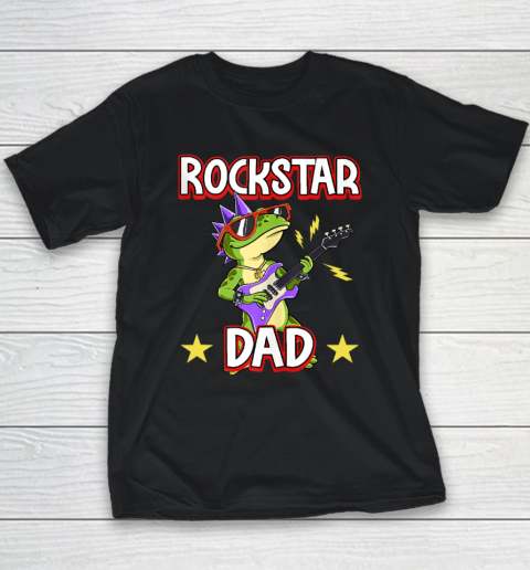 Mens Rockstar Dad Youth T-Shirt