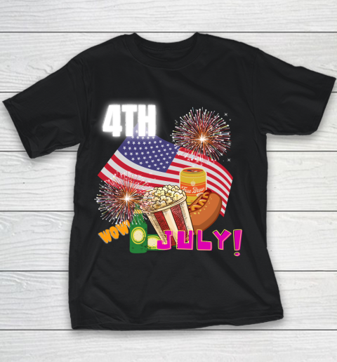 Independence Day 4th Of July Celebration Happy Youth T-Shirt