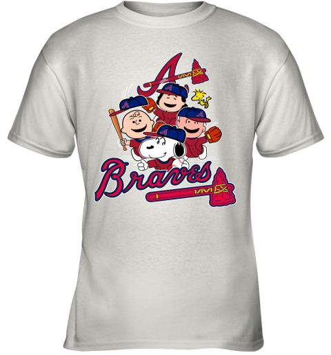 Funny charlie Brown And Snoopy Baseball Atlanta Braves shirt