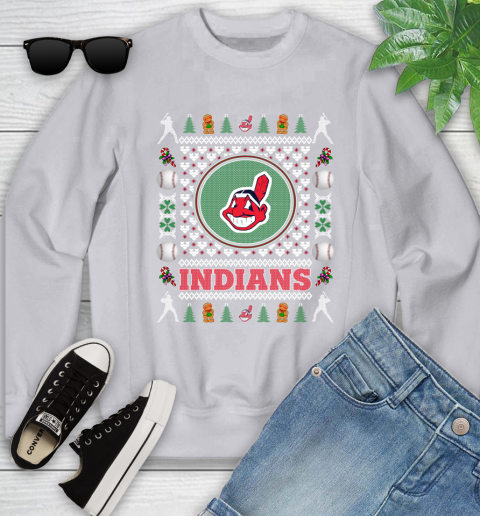 Cleveland Indians Merry Christmas MLB Baseball Loyal Fan Ugly Shirt 117