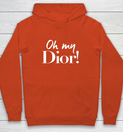 Orange sales dior hoodie