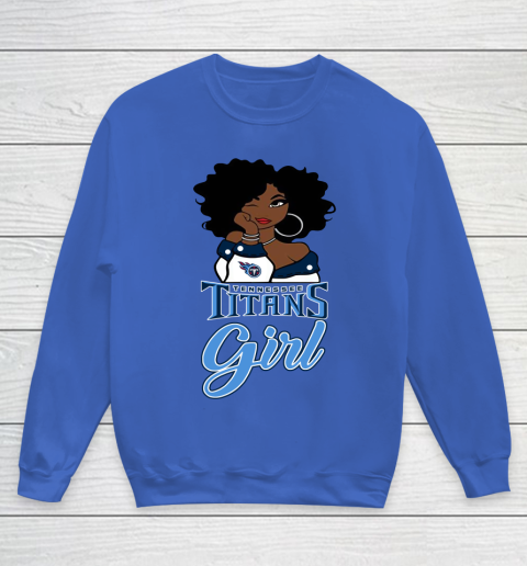 Tennessee Titans Girl NFL Youth Sweatshirt 8