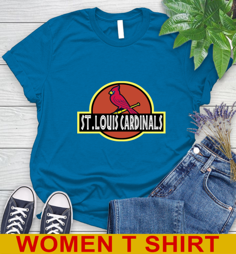 MLB St.Louis Cardinals Jurassic Park Dinosaur Movie Baseball Sports 95