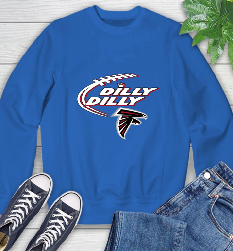 NFL Atlanta Falcons Dilly Dilly Football Sports Sweatshirt 8