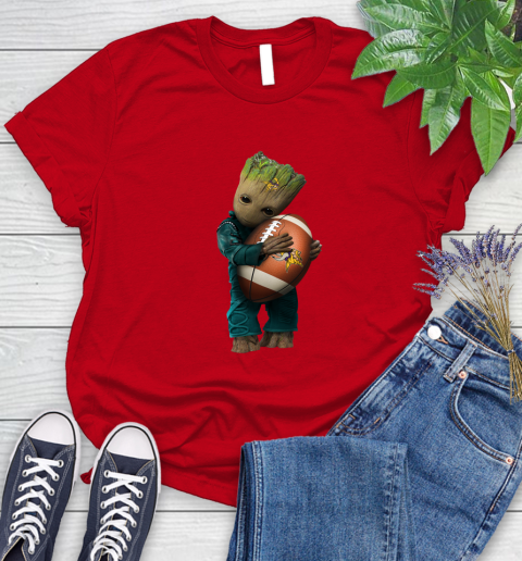 NFL Groot Guardians Of The Galaxy Football Sports Minnesota Vikings Women's T-Shirt 9