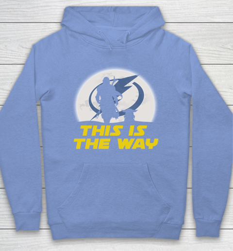 Tampa Bay Lightning NHL Ice Hockey Star Wars Yoda And Mandalorian This Is The Way Hoodie 8