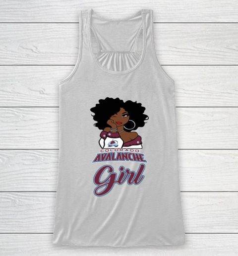 Colorado Avalanche Girl NHL Racerback Tank 2