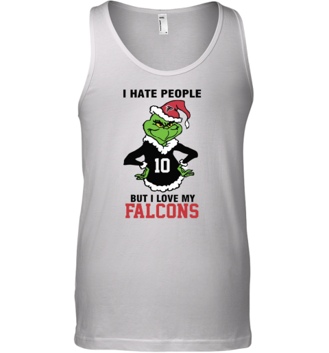 I Hate People But I Love My Falcons Atlanta Falcons NFL Teams Tank Top
