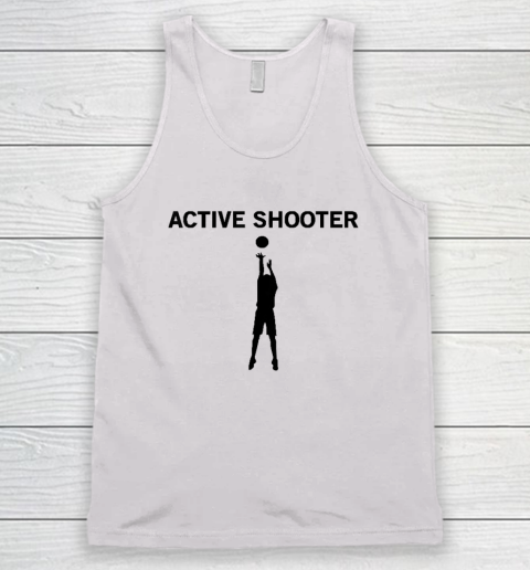 Active Shooter Basketball Lovers Tank Top