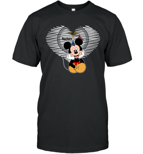 Pittsburgh Steelers NFL Football Dabbing Mickey Disney Sports T Shirt -  Banantees