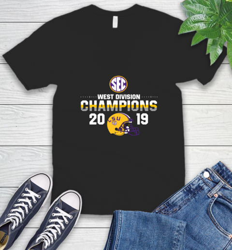 Awesome LSU Tigers West Division Champion 2019 Shirt 46