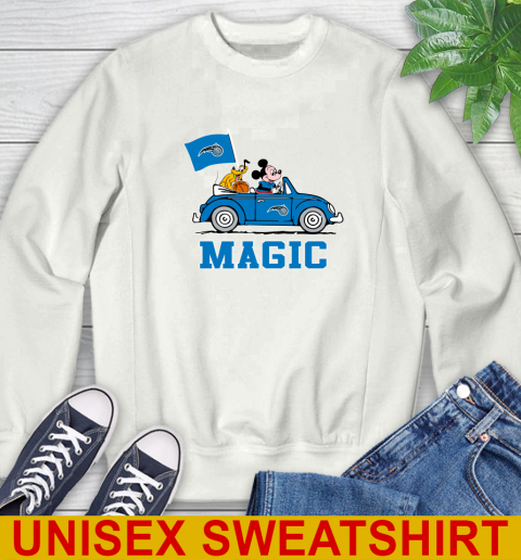 NBA Basketball Orlando Magic Pluto Mickey Driving Disney Shirt Sweatshirt