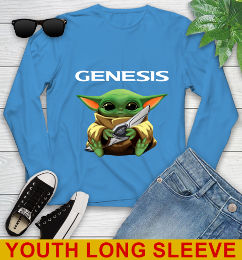 Star Wars Baby Yoda Hugs Genesis Car Shirt 124