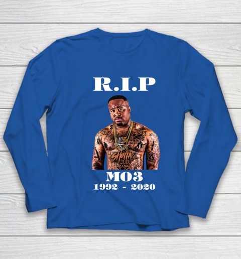 RIP MO3 1992 2020 Youth Long Sleeve 7